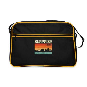 Surprise - Retro Bag - black/gold - Front