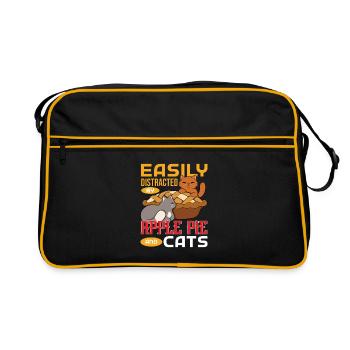 Apple pie - Retro Bag - black/gold - Front