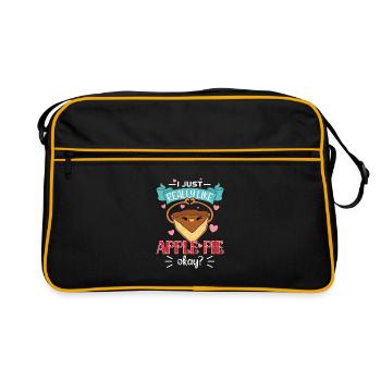 Apple pie - Retro Bag - black/gold - Front