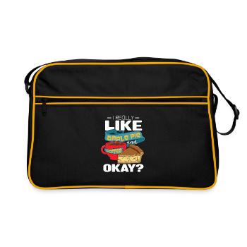 Apple pie - Retro Bag - black/gold - Front