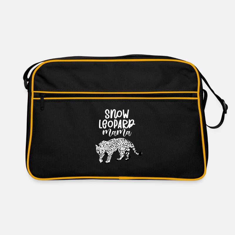 Snow leopard Retro Bag