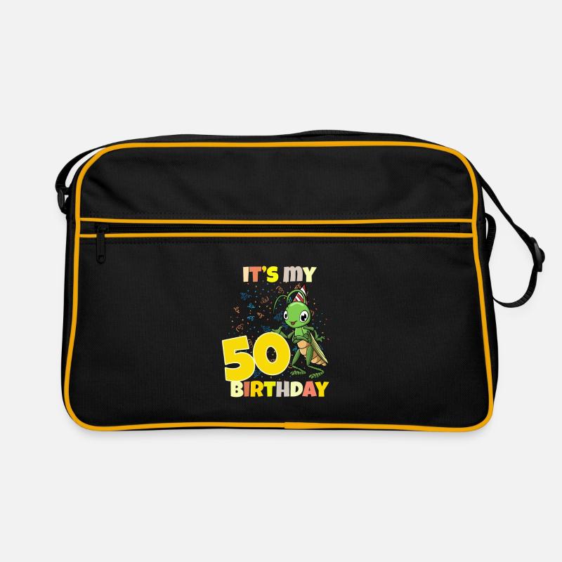 C’est ma sauterelle de 50 ans Sac Retro