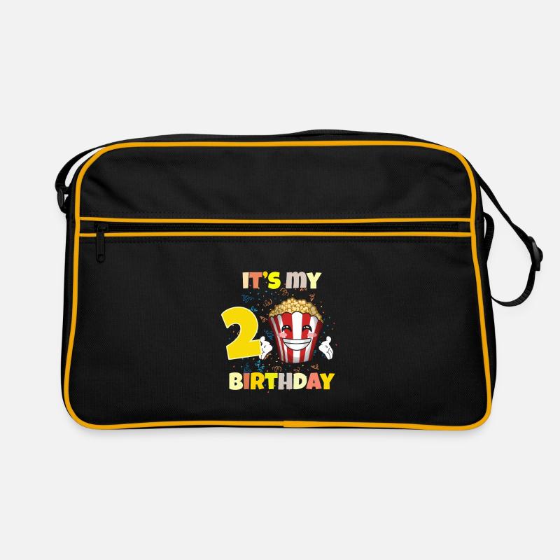 C’est mon 2ème anniversaire Sac Retro