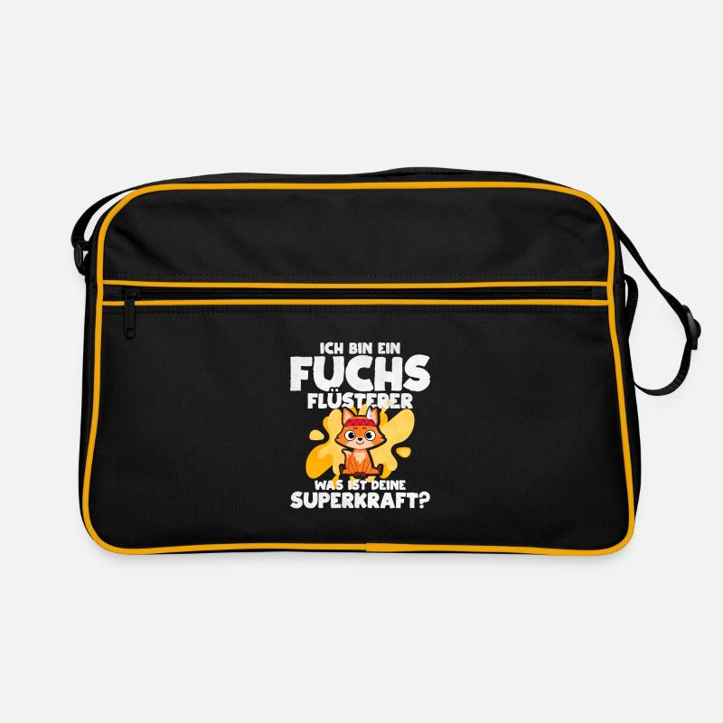 Ich Bin Ein Fuchs Flüsterer Was Ist Deine Superkra Retro Tasche