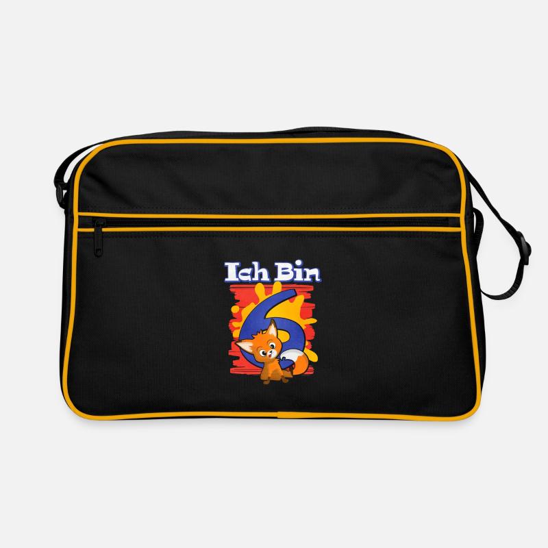 Ich Bin 6 Fuchs Retro Tasche