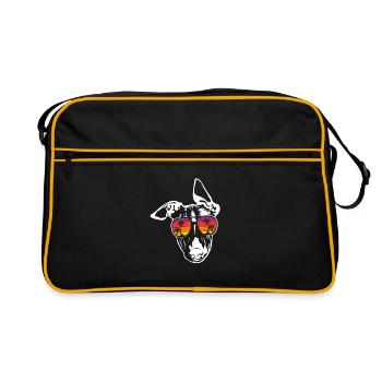 Whippet - Retro Bag - black/gold - Front
