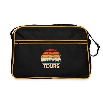 Tours - Retro Bag - black/gold - Front