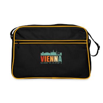 Vienne - Sac Retro - noir/or - Devant