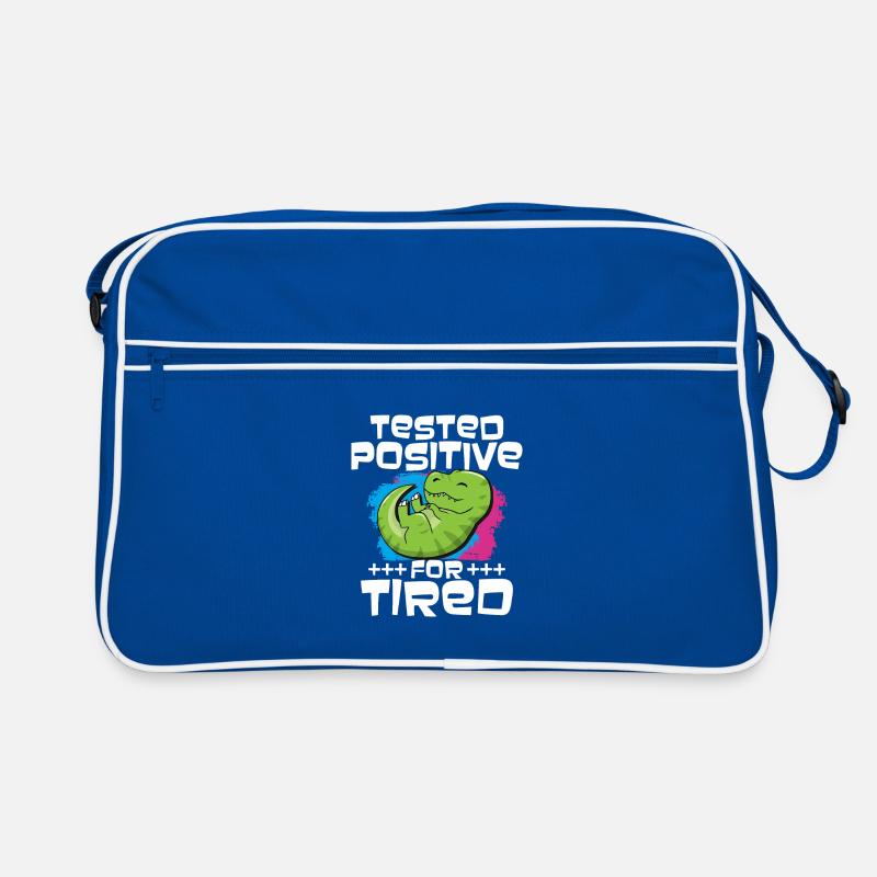 Testé positif pour le T rex fatigué Sac Retro