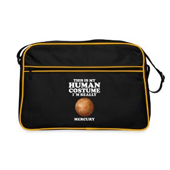 Mercury - Retro Bag - black/gold - Front