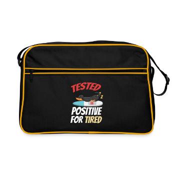Cadeau Sleeping Sweet - Sac Retro - noir/or - Devant