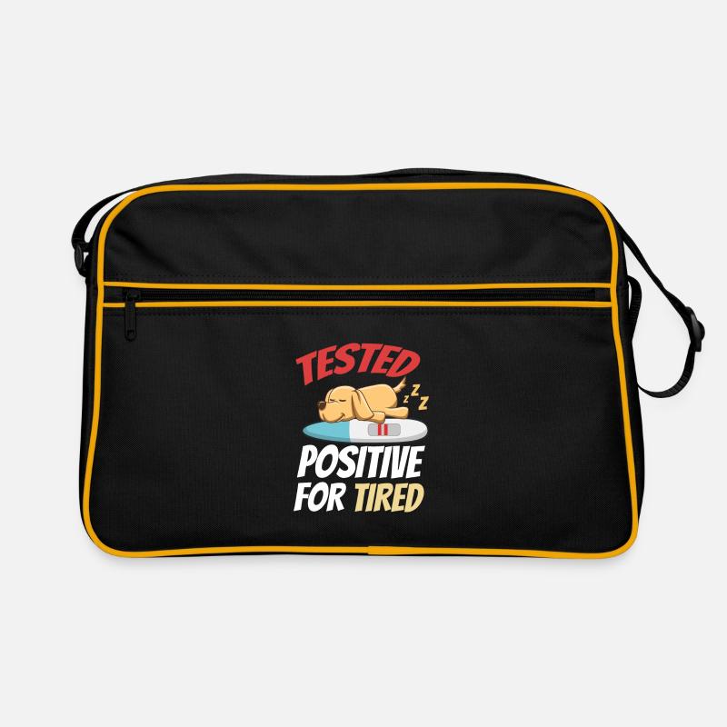Schlafen Süß Geschenk Retro Tasche