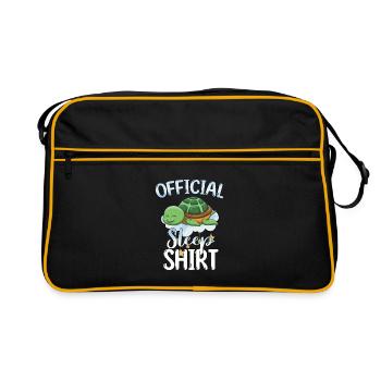 Cadeau Sleeping Sweet - Sac Retro - noir/or - Devant