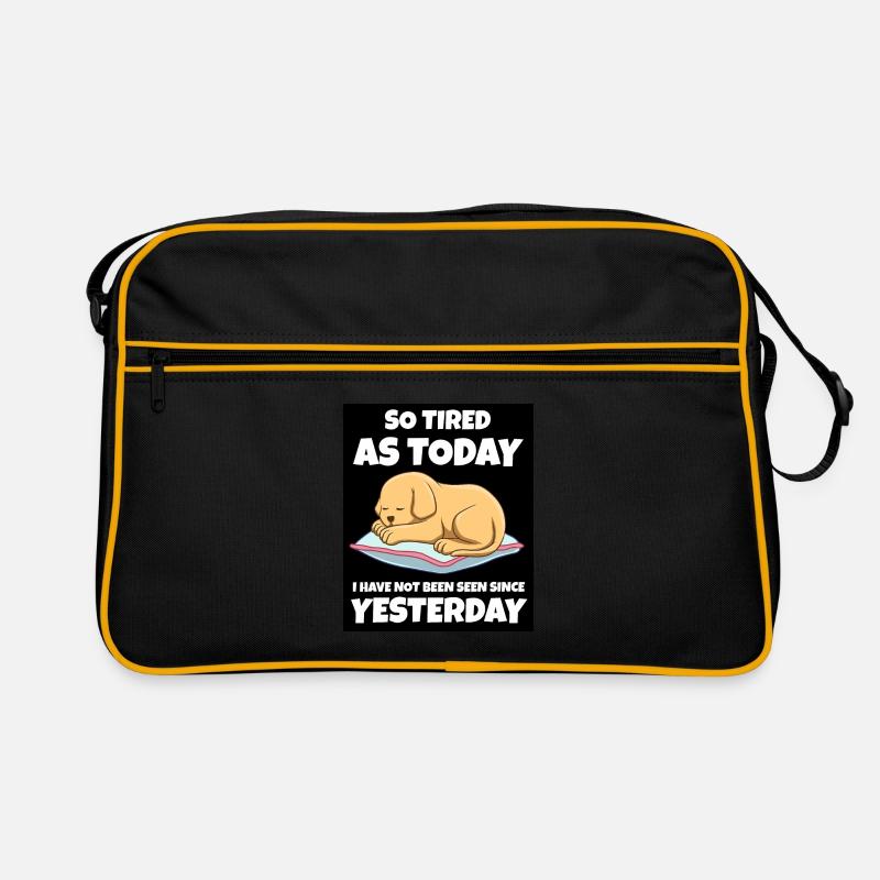 Schlafen Süß Geschenk Retro Tasche