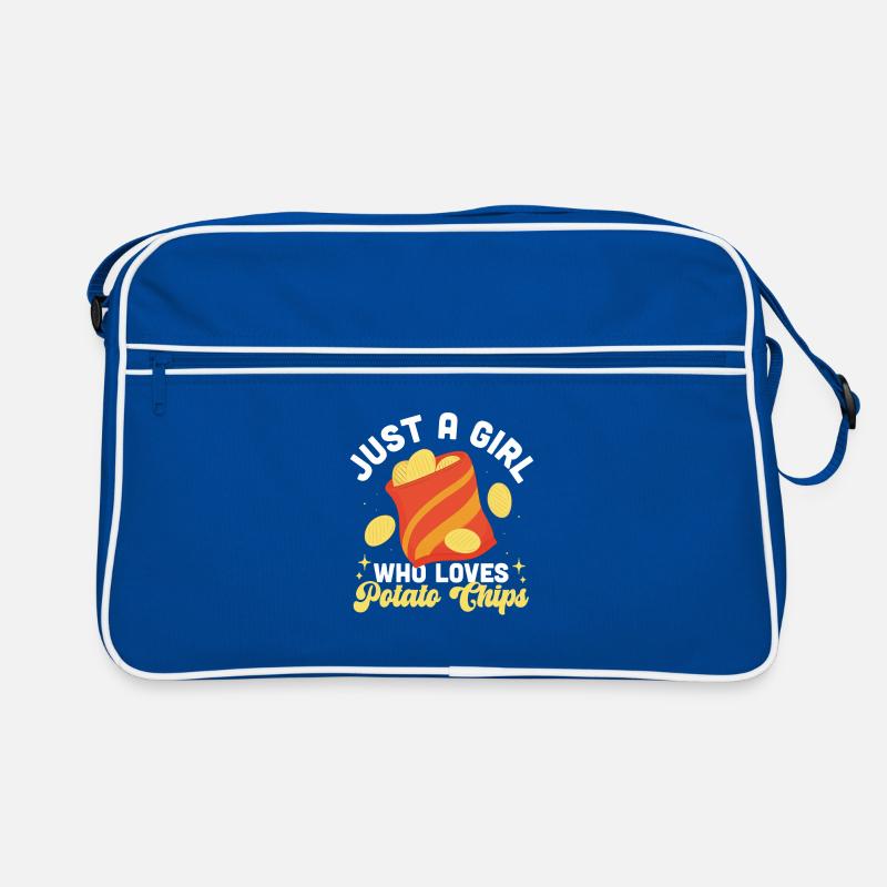 Chips Eating Snacks Candy Gift Retro Bag