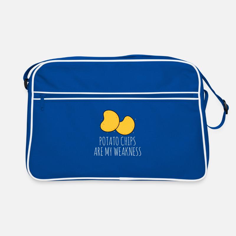 Chips Eating Snacks Candy Gift Retro Bag