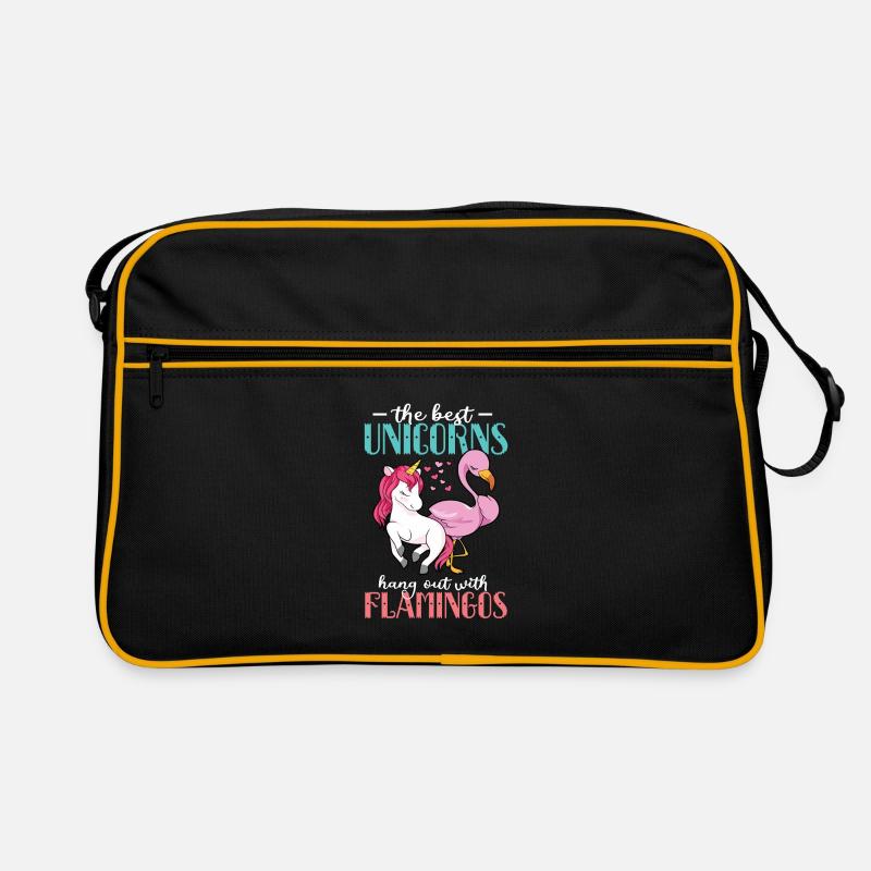 Flamingo Unicorn Retro Bag