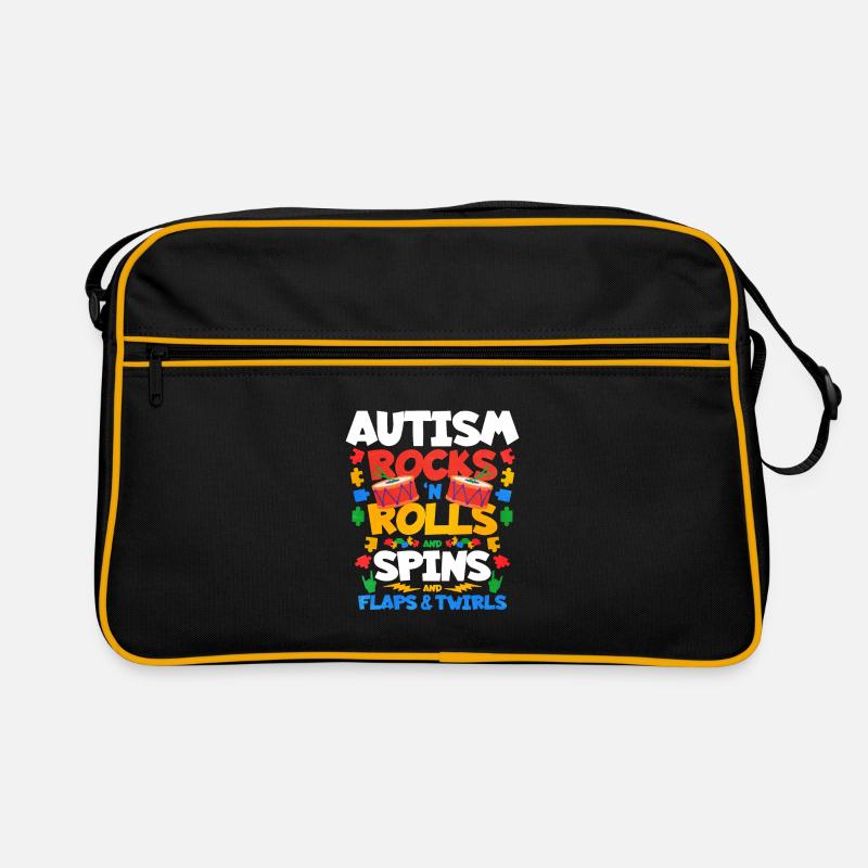 Cadeau autisme autisme Sac Retro