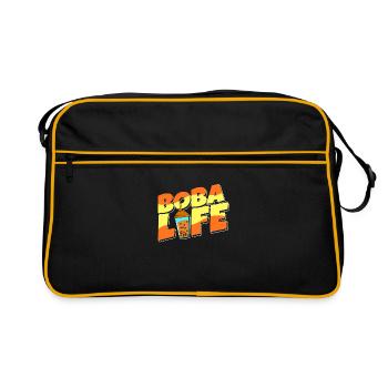 Boba Vie - Sac Retro - noir/or - Devant