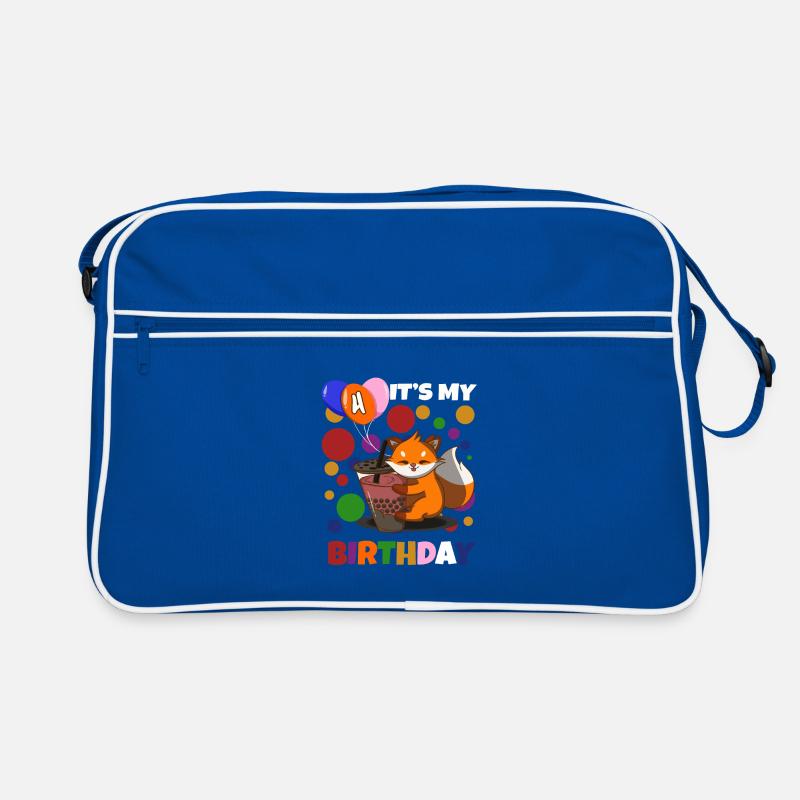4e anniversaire Fox Sac Retro