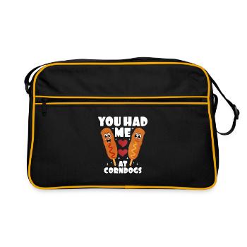 Corn dog - Retro Bag - black/gold - Front