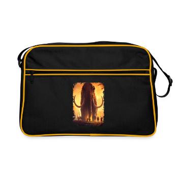 Mammut - Retro Tasche - Schwarz/Gold - Vorne