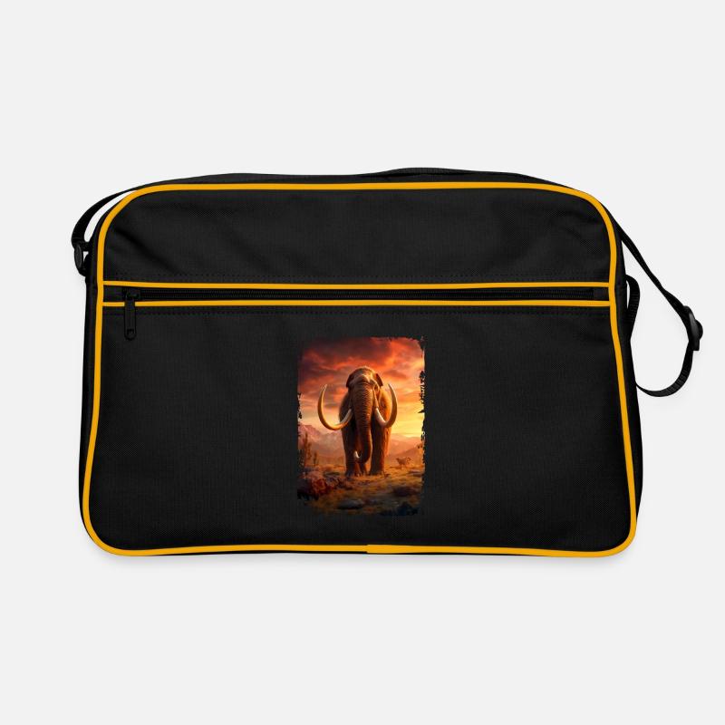 Mammut - Retro Tasche - Schwarz/Gold