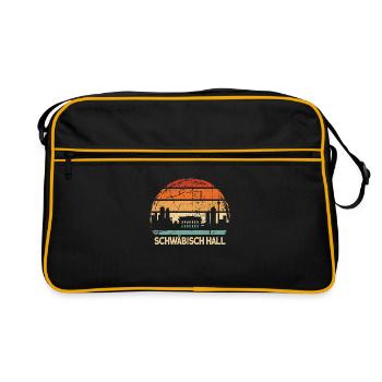 Schwäbisch Hall - Retro Bag - black/gold - Front