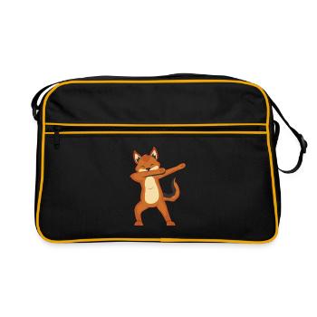 Jackal - Retro Bag - black/gold - Front