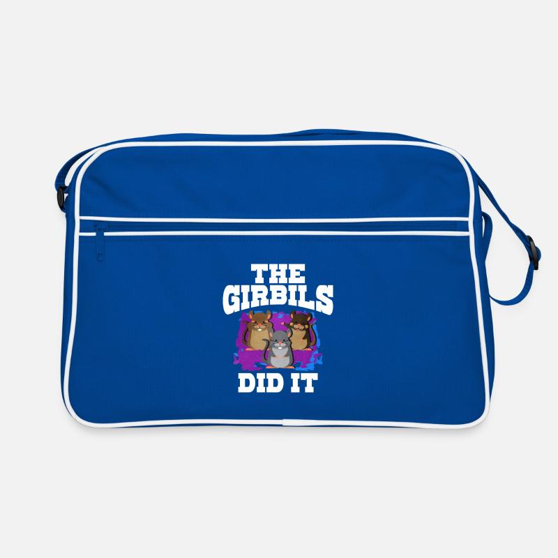 Cadeau de souris gerbille Sac Retro