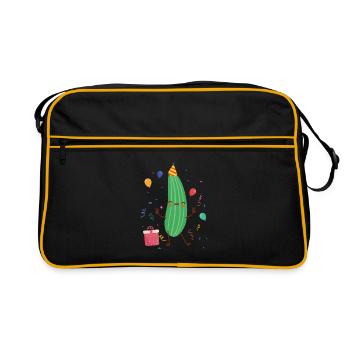 Courgette - Sac Retro - noir/or - Devant