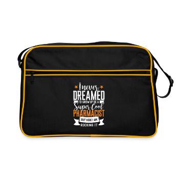 Pharmacist - Retro Bag - black/gold - Front