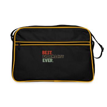 Pharmacist - Retro Bag - black/gold - Front