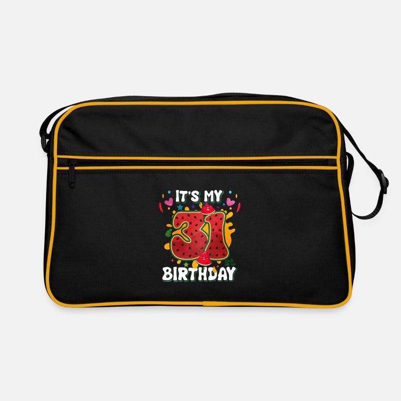 31e anniversaire Pastèque Sac Retro
