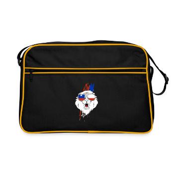 Chile - Retro Bag - black/gold - Front