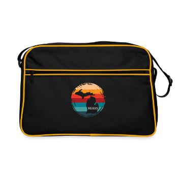 Michigan - Retro Bag - black/gold - Front