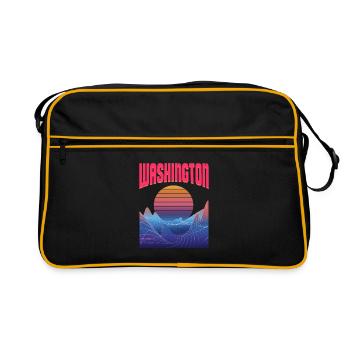 Washington - Sac Retro - noir/or - Devant