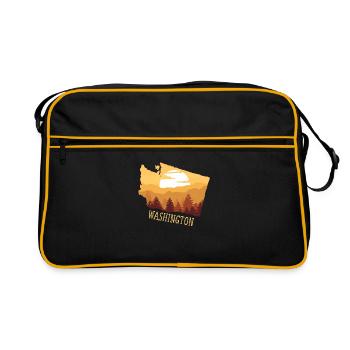 Washington - Sac Retro - noir/or - Devant