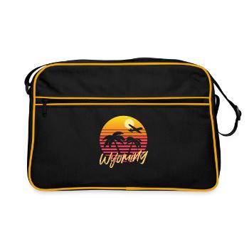 Wyoming - Sac Retro - noir/or - Devant