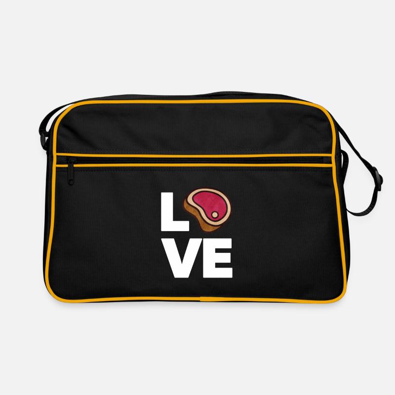 Steak Retro Tasche