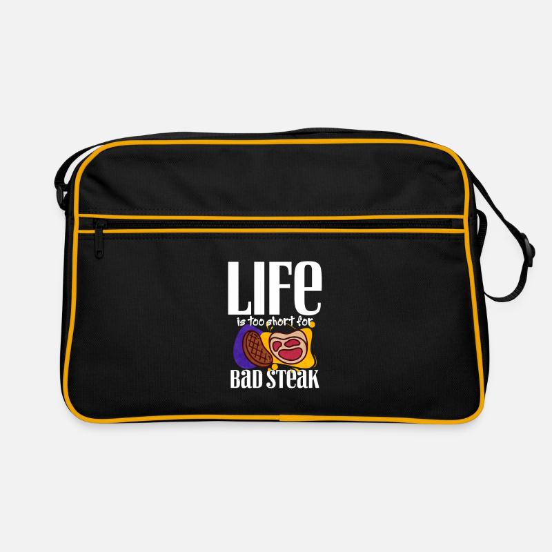 Steak Retro Tasche