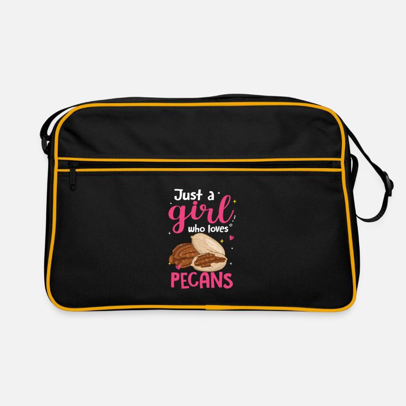 Pecan Nuts Gift Retro Bag