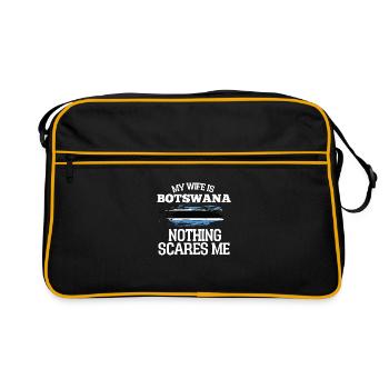 Botswana Épouse - Sac Retro - noir/or - Devant