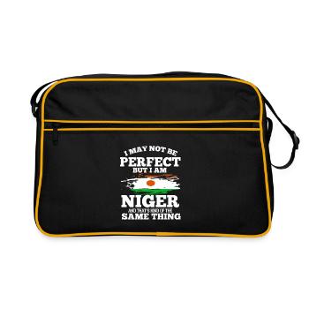 Niger - Retro Bag - black/gold - Front