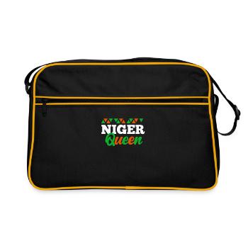Niger - Retro Bag - black/gold - Front