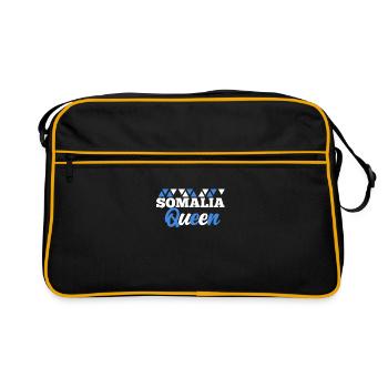 Somalie - Sac Retro - noir/or - Devant