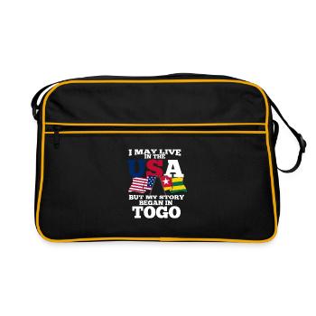 Togo - Sac Retro - noir/or - Devant