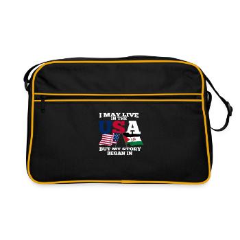 Sahara occidental - Sac Retro - noir/or - Devant