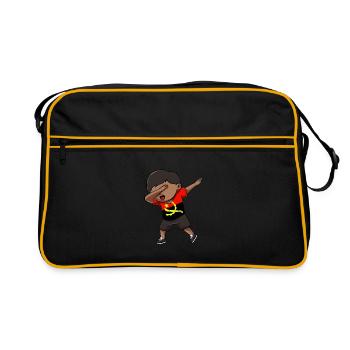 Angola - Sac Retro - noir/or - Devant