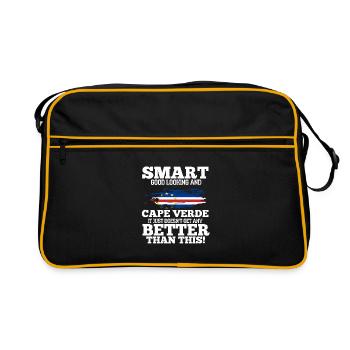 Cape Verde - Retro Bag - black/gold - Front